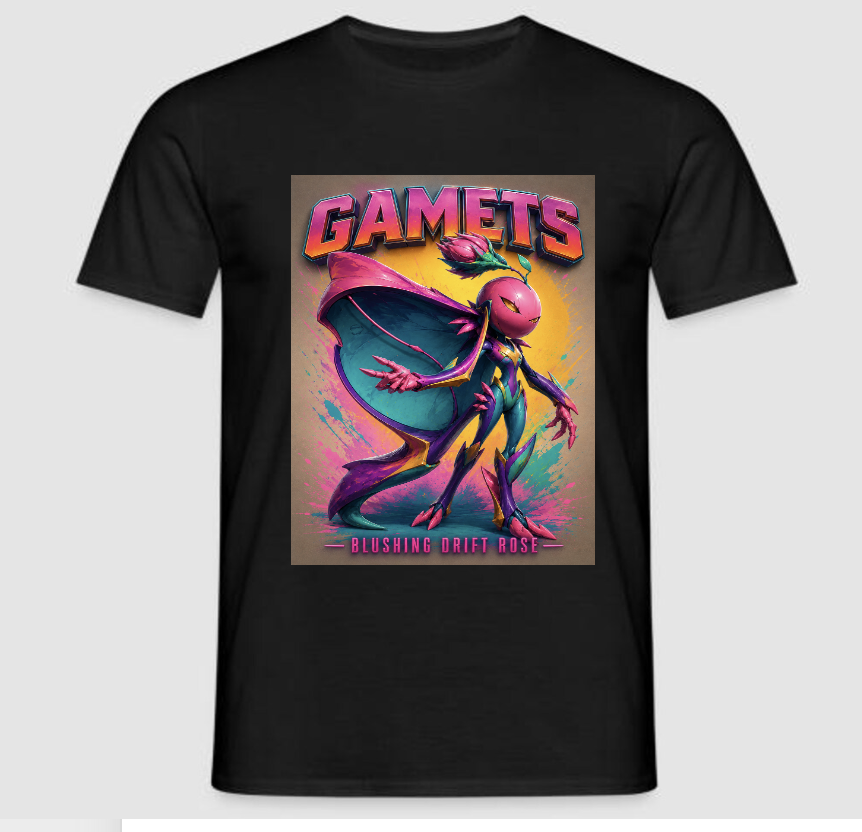 Gamets crew T-shirt design
